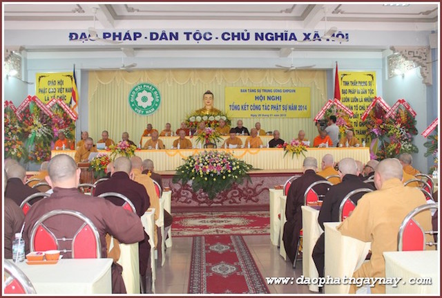 TP.HCM: Ban Tăng sự T.Ư tổng kết hoạt động Phật sự năm 2014