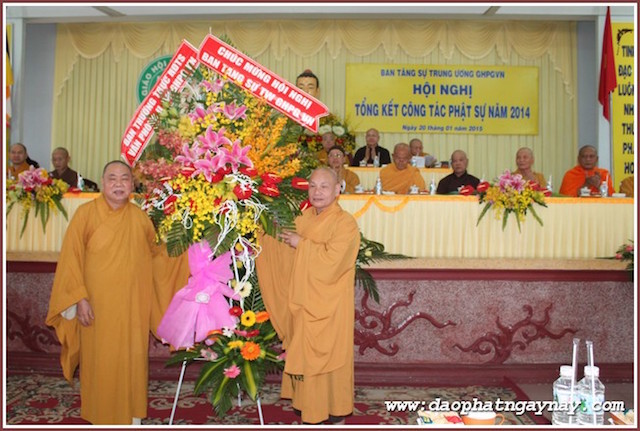 TP.HCM: Ban Tăng sự T.Ư tổng kết hoạt động Phật sự năm 2014