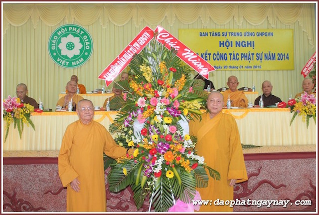 TP.HCM: Ban Tăng sự T.Ư tổng kết hoạt động Phật sự năm 2014