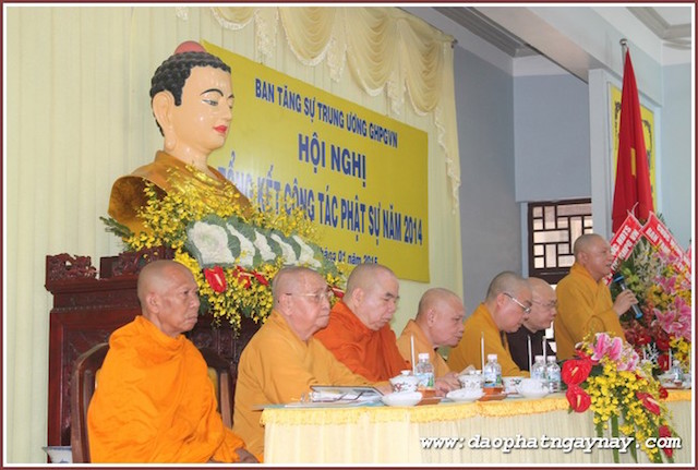TP.HCM: Ban Tăng sự T.Ư tổng kết hoạt động Phật sự năm 2014