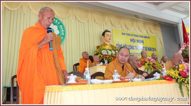 TP.HCM: Ban Tăng sự T.Ư tổng kết hoạt động Phật sự năm 2014