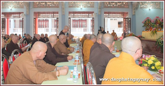 TP.HCM: Ban Tăng sự T.Ư tổng kết hoạt động Phật sự năm 2014