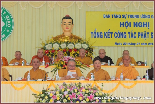 TP.HCM: Ban Tăng sự T.Ư tổng kết hoạt động Phật sự năm 2014