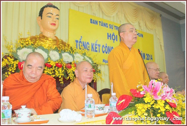 TP.HCM: Ban Tăng sự T.Ư tổng kết hoạt động Phật sự năm 2014