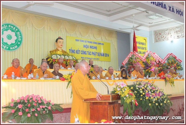 TP.HCM: Ban Tăng sự T.Ư tổng kết hoạt động Phật sự năm 2014