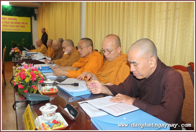 GHPGVN họp dự thảo chương trình hội nghị Ban Thường trực HĐTS