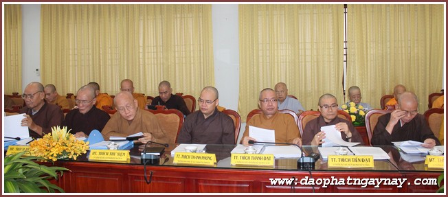 GHPGVN họp dự thảo chương trình hội nghị Ban Thường trực HĐTS