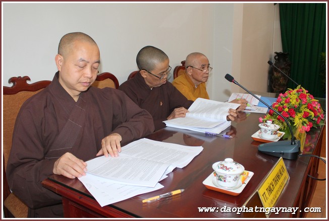 GHPGVN họp dự thảo chương trình hội nghị Ban Thường trực HĐTS