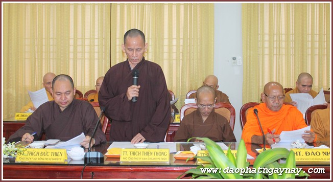 GHPGVN họp dự thảo chương trình hội nghị Ban Thường trực HĐTS