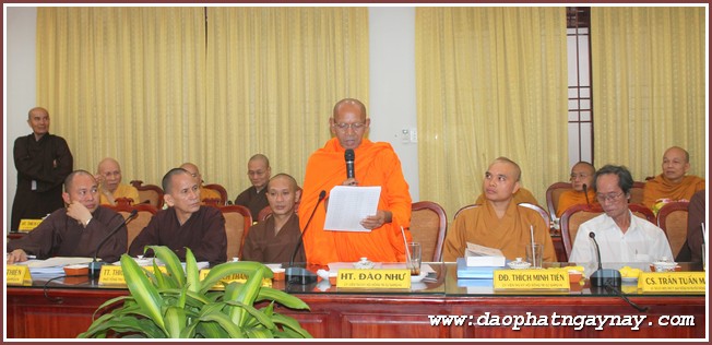 GHPGVN họp dự thảo chương trình hội nghị Ban Thường trực HĐTS