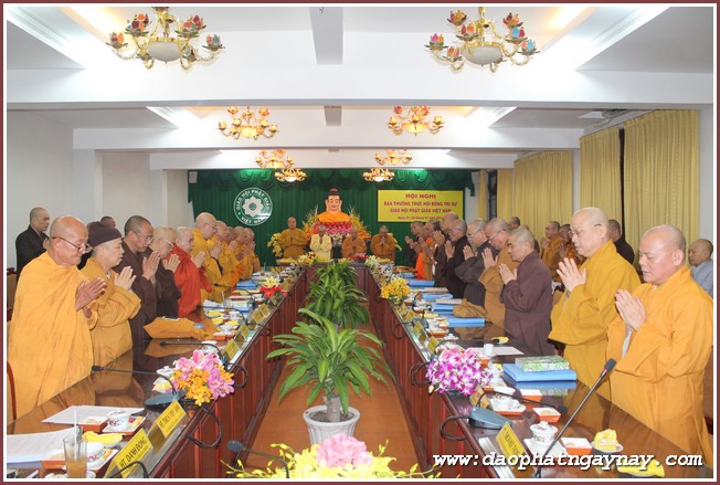 GHPGVN họp dự thảo chương trình hội nghị Ban Thường trực HĐTS