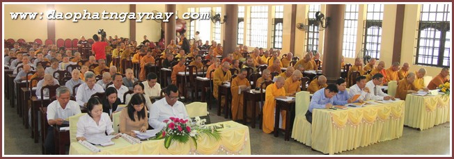 Bình Dương: Hội nghị tổng kết công tác Phật sự 2014