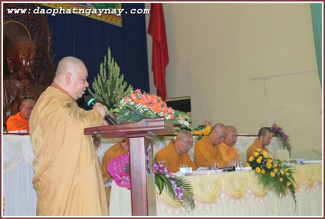 Bình Dương: Hội nghị tổng kết công tác Phật sự 2014