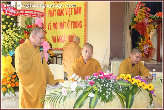 Bình Dương: Hội nghị tổng kết công tác Phật sự 2014