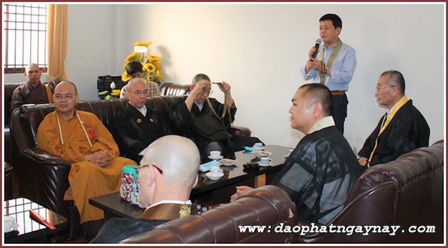 TP.HCM: Phái đoàn Phật giáo Nhật Bản thăm, chúc Tết Chư tôn đức TƯGH