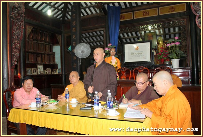 Phật giáo Bình Dương họp triển khai hoạt động Phật sự đầu năm 2015
