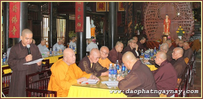 Phật giáo Bình Dương họp triển khai hoạt động Phật sự đầu năm 2015