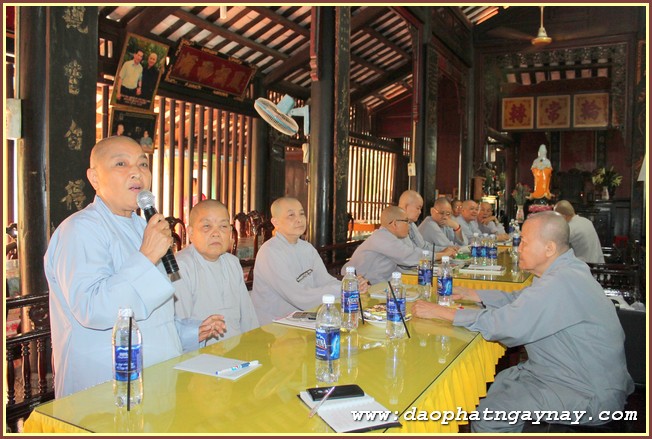 Phật giáo Bình Dương họp triển khai hoạt động Phật sự đầu năm 2015