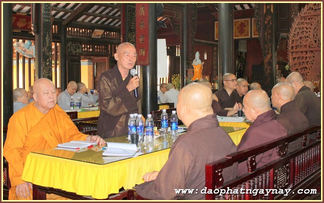 Phật giáo Bình Dương họp triển khai hoạt động Phật sự đầu năm 2015