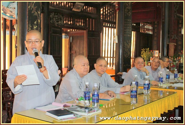 Phật giáo Bình Dương họp triển khai hoạt động Phật sự đầu năm 2015
