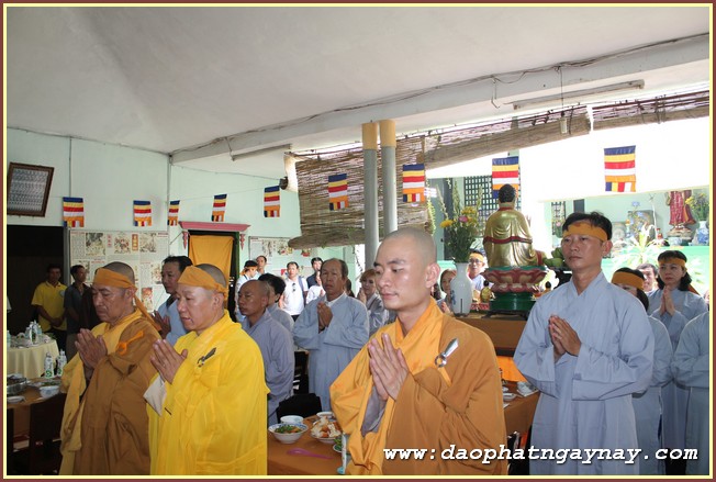 Đồng Tháp: Lễ Đại Tường Cố Đại Lão Hòa Thượng Thích Từ Nhơn