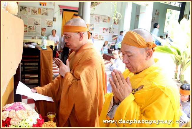 Đồng Tháp: Lễ Đại Tường Cố Đại Lão Hòa Thượng Thích Từ Nhơn