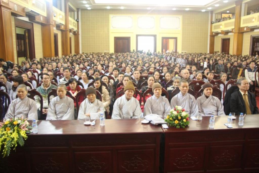 Hà Nội:  Học viện PGVN tại TP.Hà Nội tổ chức Hội nghị gặp mặt đầu xuân Ất Mùi