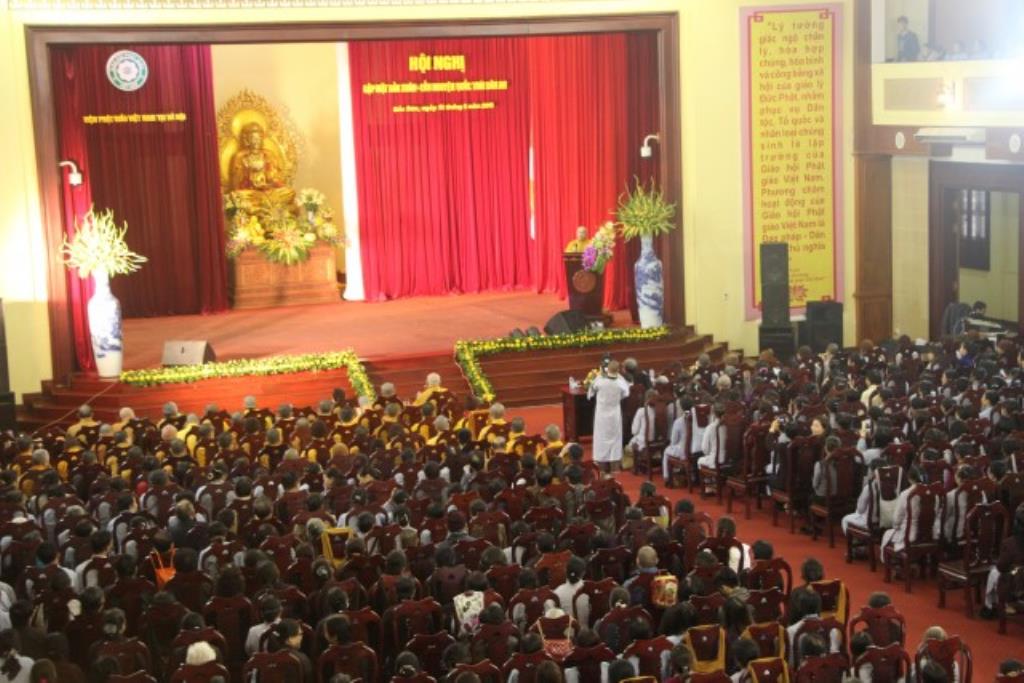 Hà Nội:  Học viện PGVN tại TP.Hà Nội tổ chức Hội nghị gặp mặt đầu xuân Ất Mùi