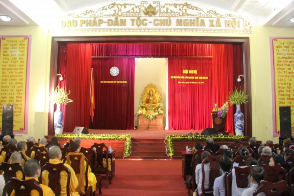 Hà Nội:  Học viện PGVN tại TP.Hà Nội tổ chức Hội nghị gặp mặt đầu xuân Ất Mùi