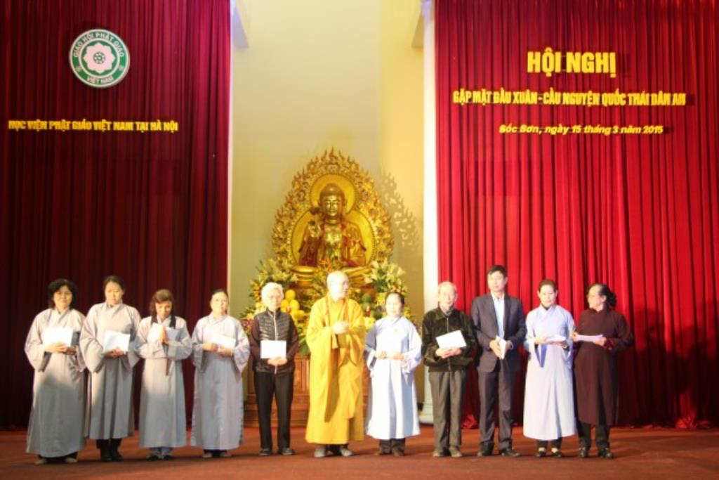 Hà Nội:  Học viện PGVN tại TP.Hà Nội tổ chức Hội nghị gặp mặt đầu xuân Ất Mùi
