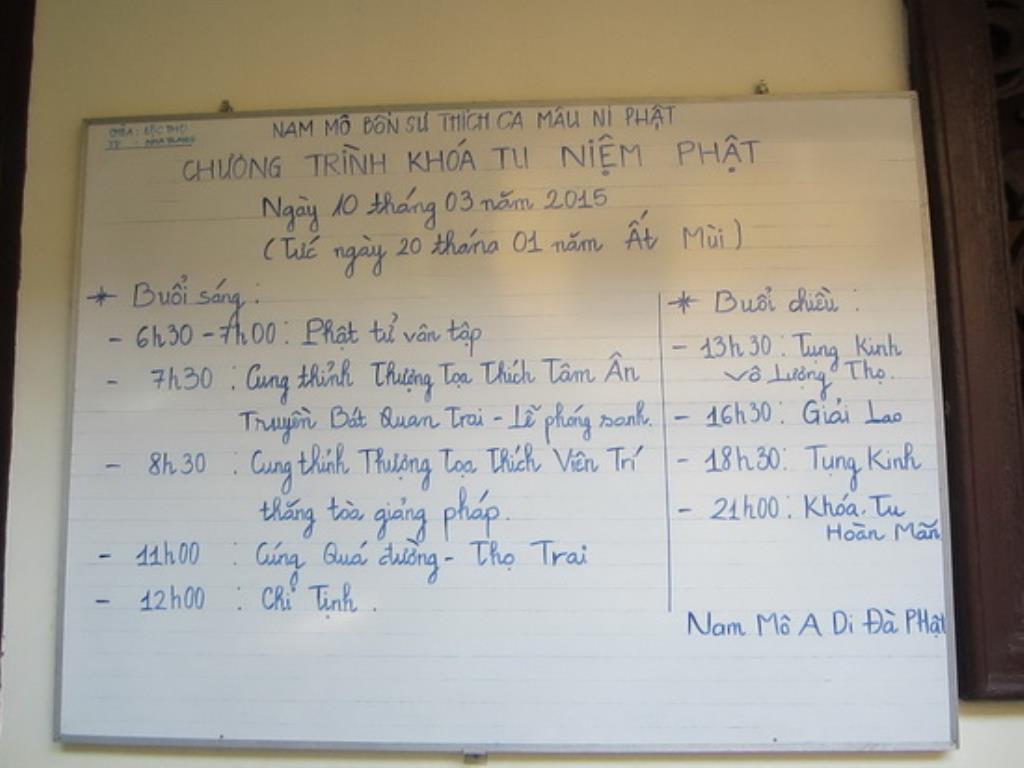 Cách hành xử của những người tu tập