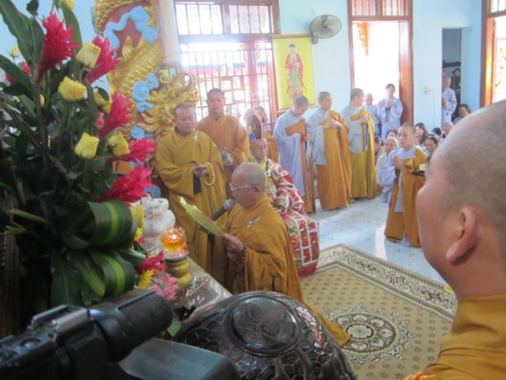Chùa Minh Châu tổ chức lễ lạc thành giảng đường và an vị Tây phương tam thánh