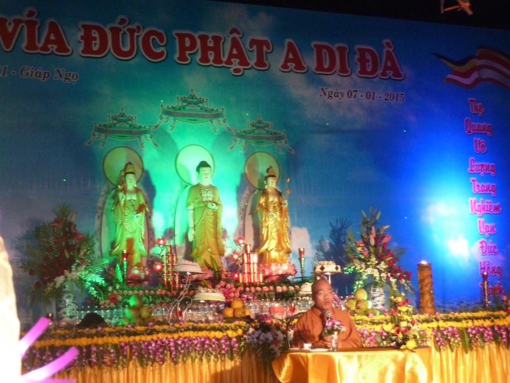Đại Lễ Kỷ Niệm Vía Phật A Di Đà Tại Chùa Cổ Am Hưng Yên PL. 2558