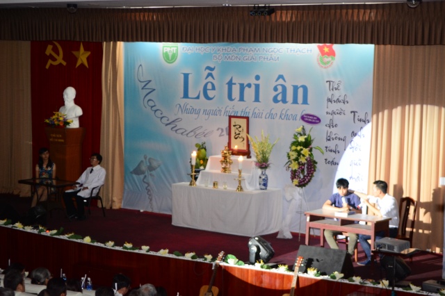 Xúc động lễ tri ân những người đã hiến xác cho khoa học