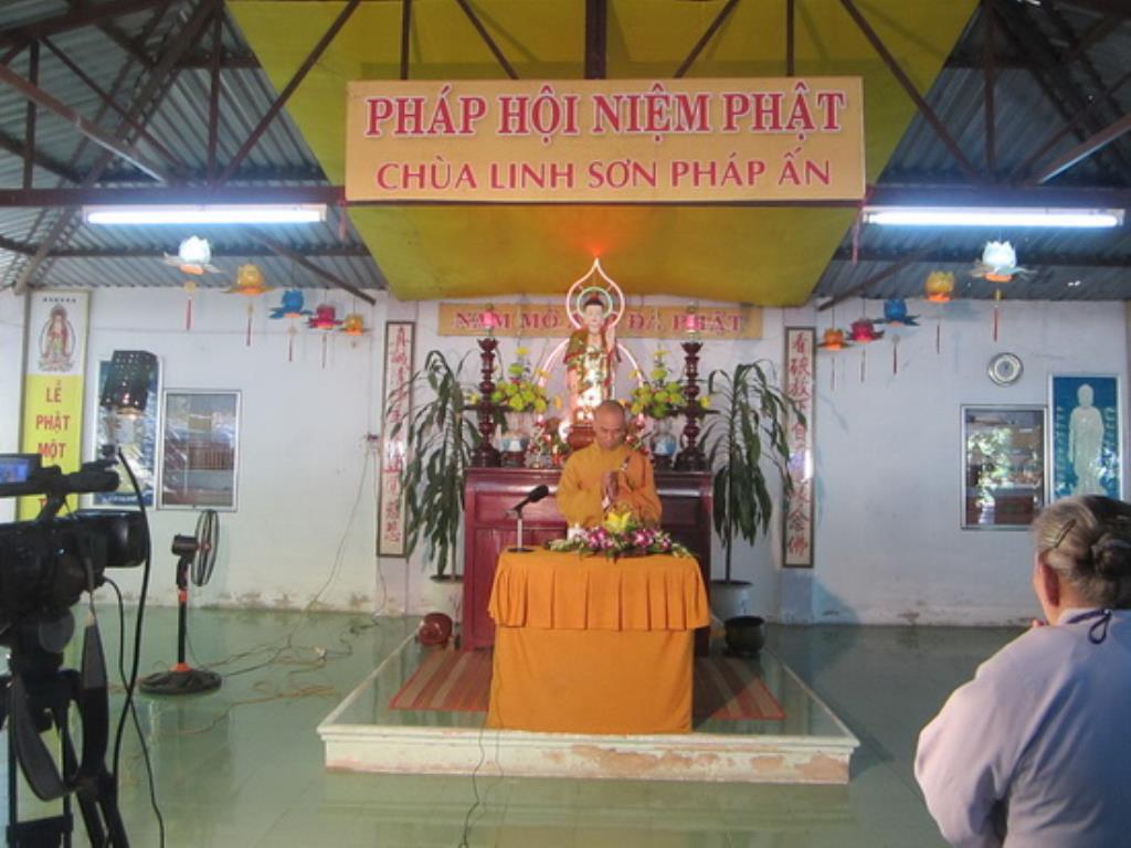 Khóa tu niệm Phật lần thứ 13 tại chùa Linh Sơn Pháp Ấn