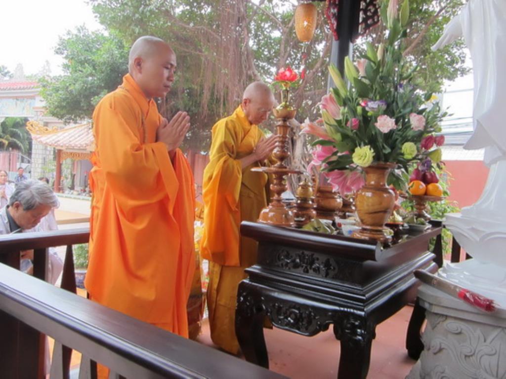 Chùa Phú Đức tổ chức lễ lạc thành Quan Âm các