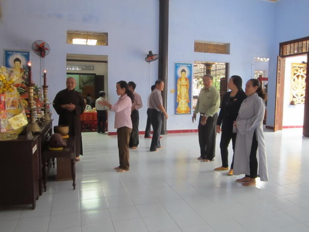 Chùa Phú Đức tổ chức lễ lạc thành Quan Âm các