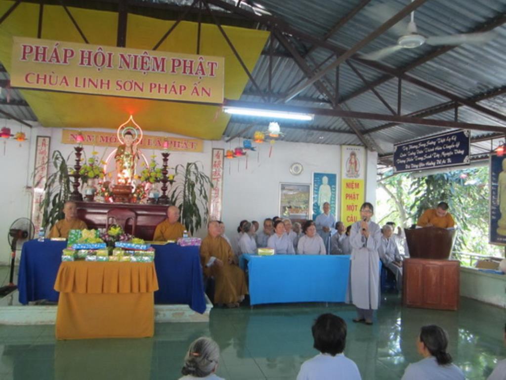 Khóa tu niệm Phật lần thứ 13 tại chùa Linh Sơn Pháp Ấn