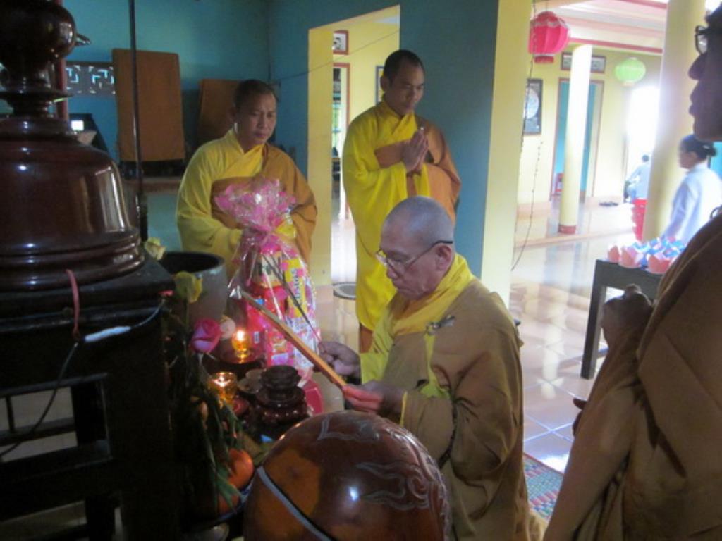 Chùa Phụng Sơn tổ chức lễ húy kỵ cố Hòa thượng Thích Nhơn Sanh