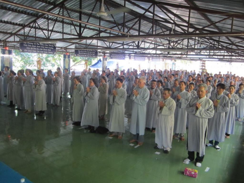 Khóa tu niệm Phật lần thứ 13 tại chùa Linh Sơn Pháp Ấn