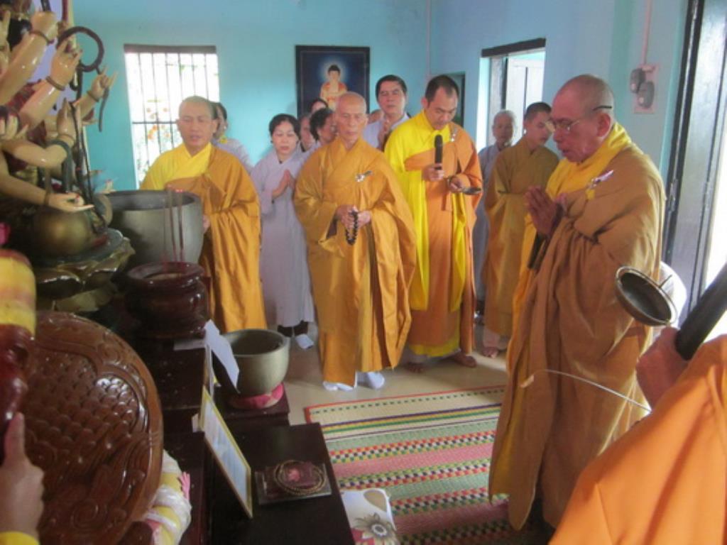 Chùa Phụng Sơn tổ chức lễ húy kỵ cố Hòa thượng Thích Nhơn Sanh