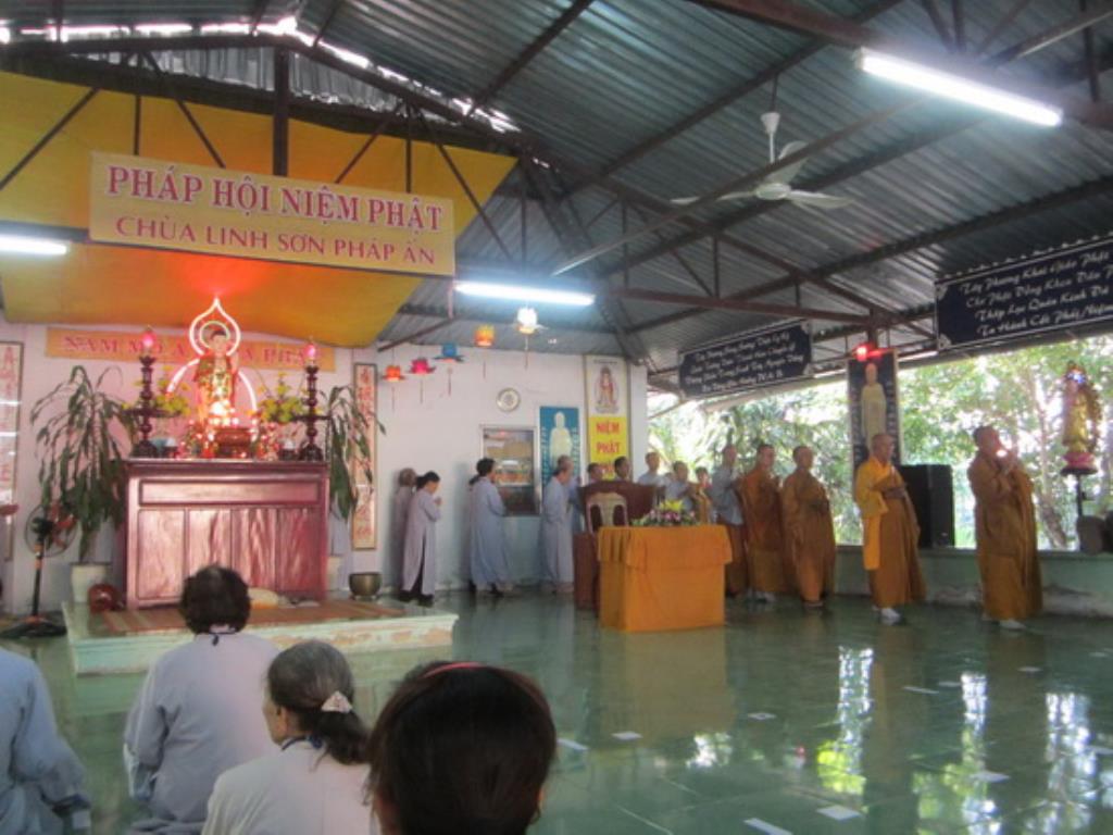Khóa tu niệm Phật lần thứ 13 tại chùa Linh Sơn Pháp Ấn