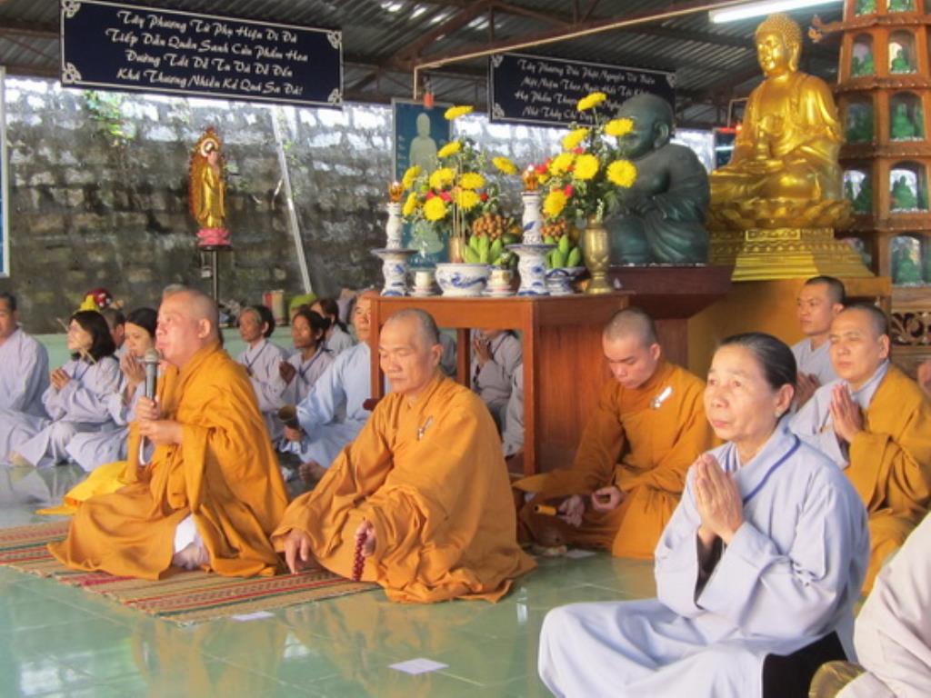 Khóa tu niệm Phật lần thứ 13 tại chùa Linh Sơn Pháp Ấn