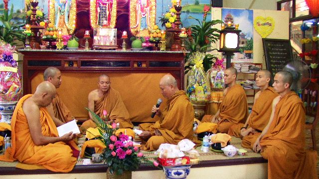 Khánh Hòa: Tịnh xá Ngọc Pháp lễ Vía Đức Phật A Di Đà