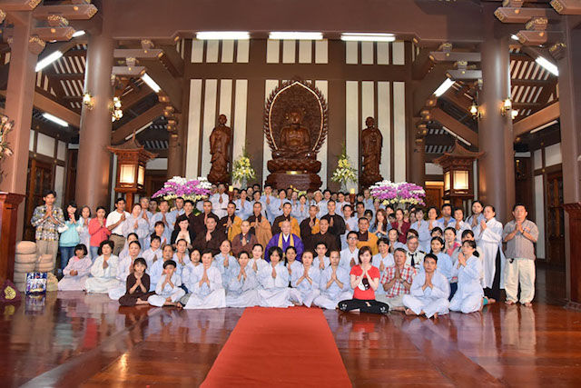 Hòa thượng Yoshimizu Daichi đến thăm, chúc tết tại Tu viện Khánh An