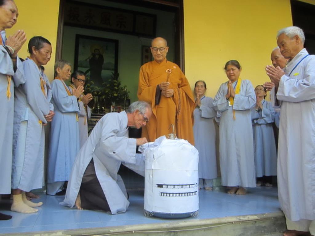 Khóa tu Bát quan trai đầu năm tại chùa Đức Hòa