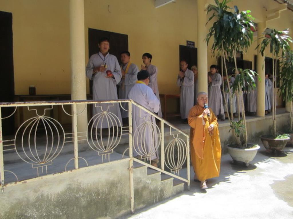 Khóa tu Bát quan trai đầu năm tại chùa Đức Hòa