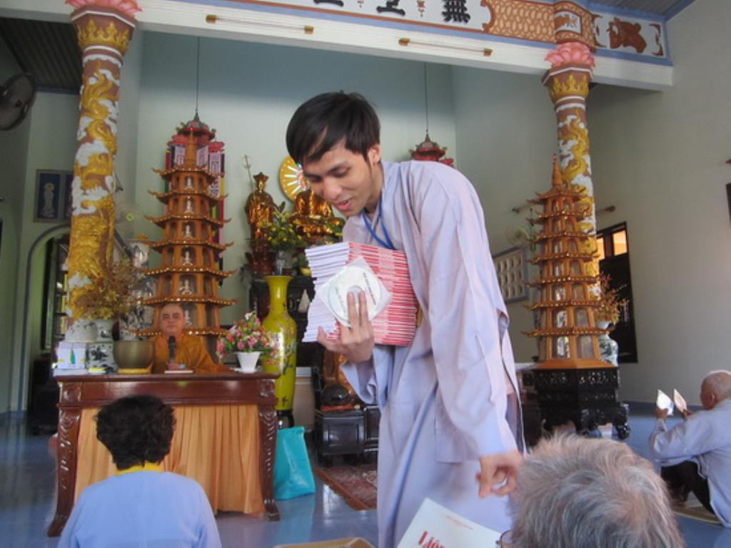 Khóa tu Bát quan trai đầu năm tại chùa Đức Hòa