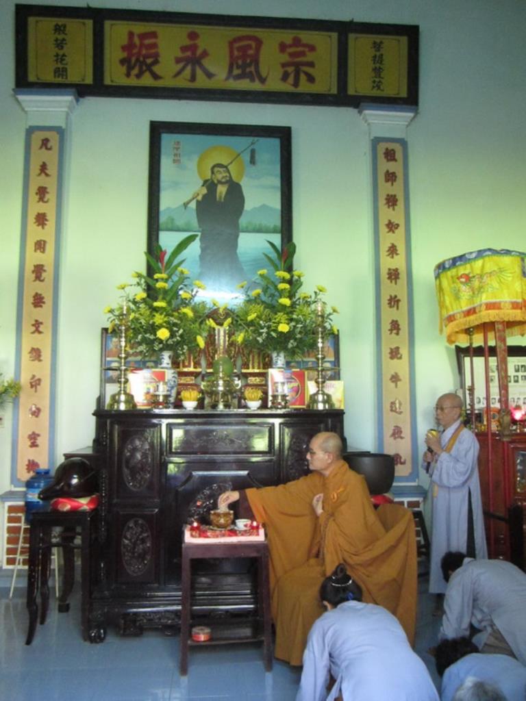 Khóa tu Bát quan trai đầu năm tại chùa Đức Hòa