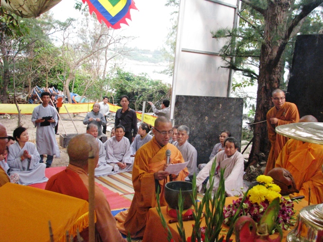 Khánh Hòa: Lễ Đặt đá khởi công Đại trùng tu chùa Từ Tôn (Hòn Đỏ)